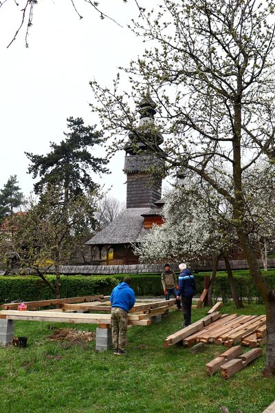 Німецьку каплицю Святої Марії-Маґдалини реставрують в Ужгородському скансені Німецьку каплицю Святої Марії-Маґдалини реставрують в Ужгородському скансені