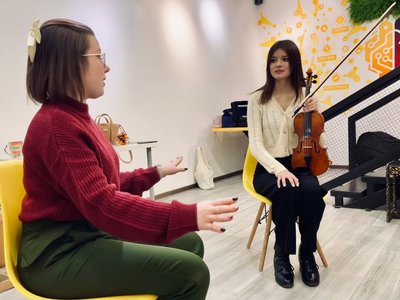 Піаністка на репетиції Піаністка на репетиції