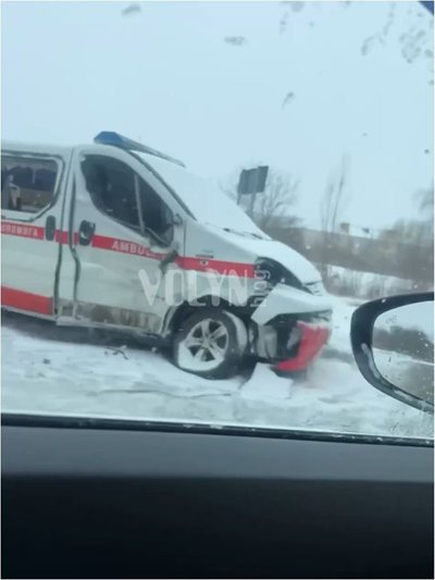 Аварія в Голобах 15 лютого Аварія в Голобах 15 лютого
