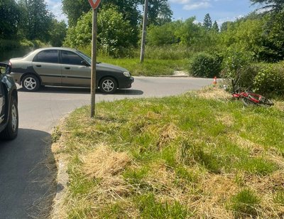 На Львівщині внаслідок ДТП отримала травми 28-річна велосипедистка На Львівщині внаслідок ДТП отримала травми 28-річна велосипедистка