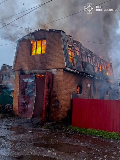 На Вінниччині у пожежах травмувались дві людини На Вінниччині у пожежах травмувались дві людини