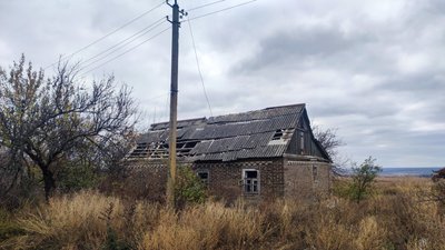 пошкоджений будинок життя люди село Іжевка Костянтинівська громада Донецька область 11 листопада 2024 рік