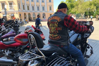 Мотопробіг на підтримку військових в Одесі Мотопробіг на підтримку військових в Одесі