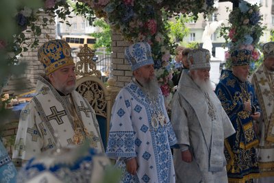 предстоятель ПЦУ Епіфаній під час святкового богослужіння в Тернополі предстоятель ПЦУ Епіфаній під час святкового богослужіння в Тернополі