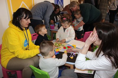На території історико-культурного заповідника Рівненщини вперше відкрили дитячу ігрову кімнату На території історико-культурного заповідника Рівненщини вперше відкрили дитячу ігрову кімнату