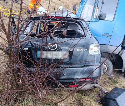 У ДТП на Львівщині загинув водій легковика, ще двоє 4-річних хлопчиків отримали травми У ДТП на Львівщині загинув водій легковика, ще двоє 4-річних хлопчиків отримали травми