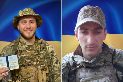 Загиблі військові Сергій Присакар та Дмитро Радіца Загиблі військові Сергій Присакар та Дмитро Радіца