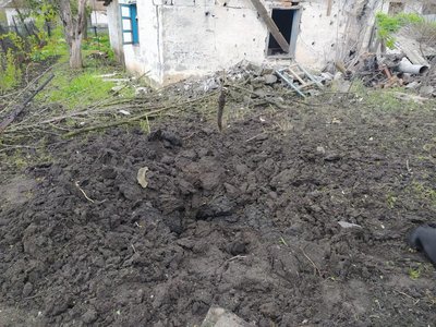Наслідки обстрілів Донеччини 22 квітня. Фото: Telegram/Павло Кириленко Наслідки обстрілів Донеччини 22 квітня. Фото: Telegram/Павло Кириленко