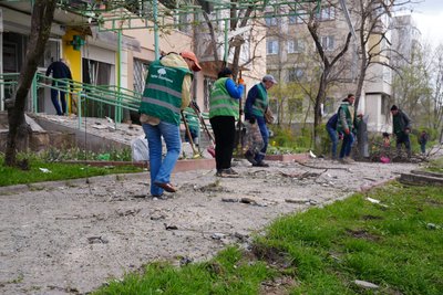 Херсон, обстріли, квітень 2026, Корабельний район, комунальники Херсон, обстріли, квітень 2026, Корабельний район, комунальники