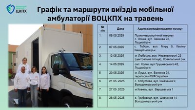 ВІЛ, гепатити і туберкульоз: де і коли на Волині можна пройти безплатне тестування ВІЛ, гепатити і туберкульоз: де і коли на Волині можна пройти безплатне тестування