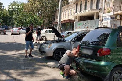 Стрілянина в Одесі: фото