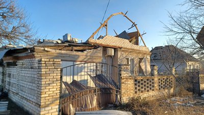 Наслідки російського обстрілу Краматорськ Донецька область 13 лютого 2024 рік Наслідки російського обстрілу Краматорськ Донецька область 13 лютого 2024 рік