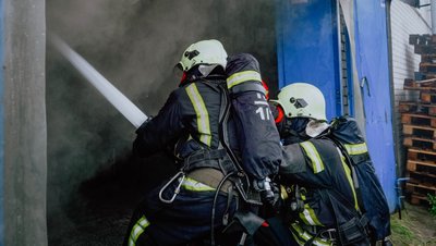 Рятувальники, ДСНС, пожежа, Тернопіль
