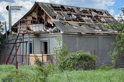 Наслідки обстрілу у Полтаві 28 травня: перші фото з місця події Наслідки обстрілу у Полтаві 28 травня: перші фото з місця події
