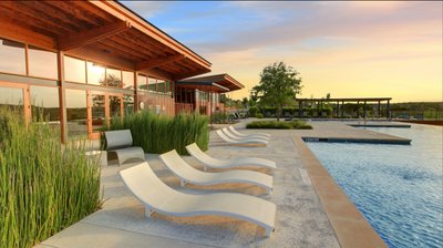 Пляж у районі Wolf Ranch, Техас, США Пляж у районі Wolf Ranch, Техас, США