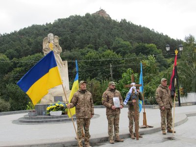 Кременець, прощання із воїном, похорон Кременець, прощання із воїном, похорон