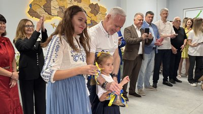 День знань у новій підземній школі День знань у новій підземній школі