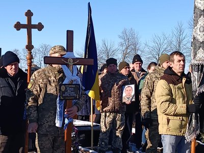 Попрощалися з воїном Іваном Жмудом, Тернопільщина, січень 2025 Попрощалися з воїном Іваном Жмудом, Тернопільщина, січень 2025