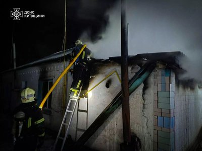 Пожежа в Білоцерківському районі: є загиблий і постраждала Пожежа в Білоцерківському районі: є загиблий і постраждала