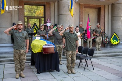 В Одесі попрощалися з колишнім начальником Одеського прикордонного загону Олександром Почтовим