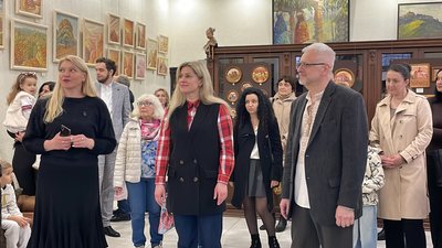 "Світ одним поглядом": відкрилася виставка архітектора Олександра Карачанського у Рівному "Світ одним поглядом": відкрилася виставка архітектора Олександра Карачанського у Рівному
