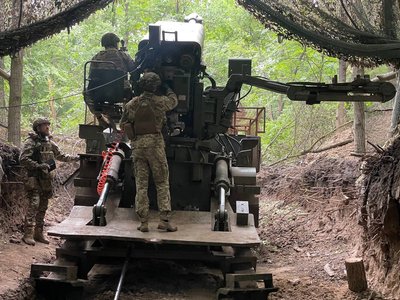 "Ми прикриваємо піхоту". Командир САУ "Богдана" про "Ми прикриваємо піхоту". Командир САУ "Богдана" про