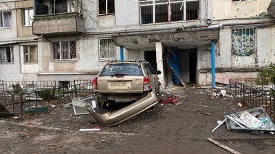 Що відбувається на місці удару по Дніпру на ранок 23 листопада Що відбувається на місці удару по Дніпру на ранок 23 листопада