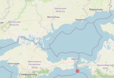 У Чорному морі біля Криму стався землетрус на глибині 10 кілометрів У Чорному морі біля Криму стався землетрус на глибині 10 кілометрів