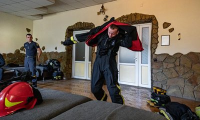 На Тернопільщині відбулися змагання рятувальників