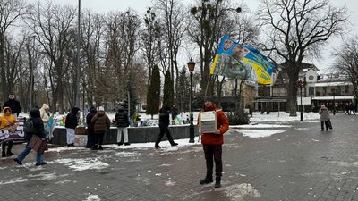 "Катування не мають вихідних": у Вінниці відбулася акція на підтримку зниклих безвісти на полонених захисників