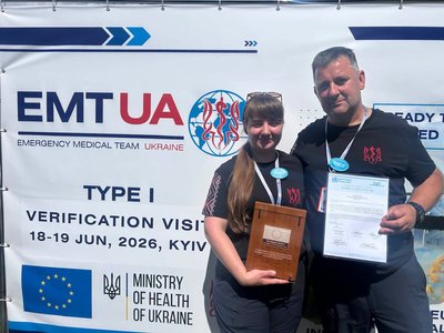Двоє медиків з Волині увійшли до першої в Україні верифікованої команди медицини катастроф