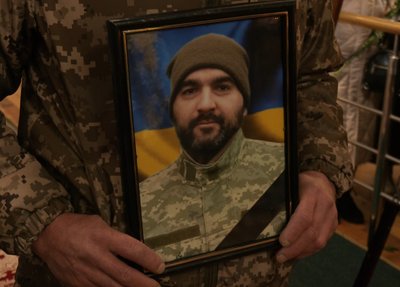 Прощання з трьома бійцями у Луцьку 3 січня