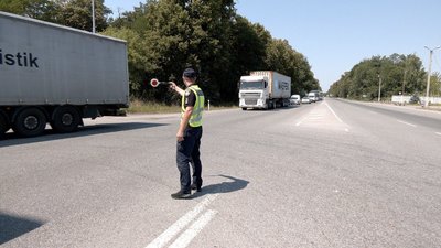 На Вінниччині обмежили рух вантажівок через температуру повітря