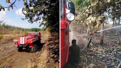 "Підійти до вогню було нереально". На Кіровоградщині внаслідок обстрілу горіло понад 110 гектарів лісу "Підійти до вогню було нереально". На Кіровоградщині внаслідок обстрілу горіло понад 110 гектарів лісу
