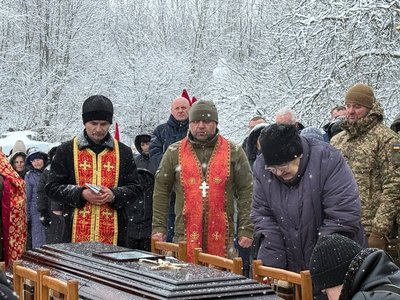Похорон, Підгороднянська об'єднана територіальна громада, Руслан Беркита, 8 січня 2026, Тернопіль Похорон, Підгороднянська об'єднана територіальна громада, Руслан Беркита, 8 січня 2026, Тернопіль