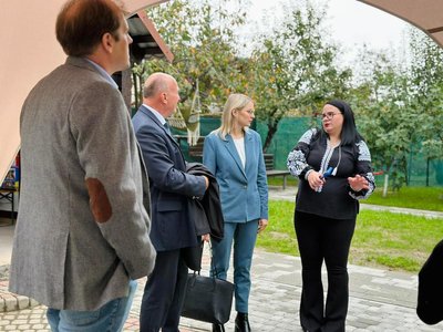 Депутатка німецького Бундестагу відвідала Мукачево Депутатка німецького Бундестагу відвідала Мукачево