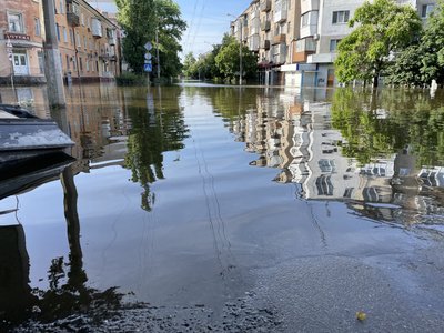 Херсон. Наслідки підриву Каховської ГЕС Херсон. Наслідки підриву Каховської ГЕС