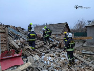 На Кіровоградщині стався вибух у житловому будинку На Кіровоградщині стався вибух у житловому будинку