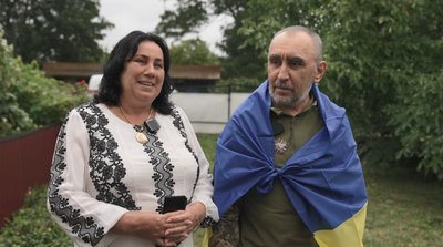 михайло баран, зустріч військового, повернувся з полону михайло баран, зустріч військового, повернувся з полону