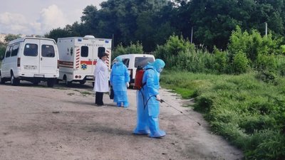 У Кропивницькому медики тренувались на випадок спалаху холери У Кропивницькому медики тренувались на випадок спалаху холери
