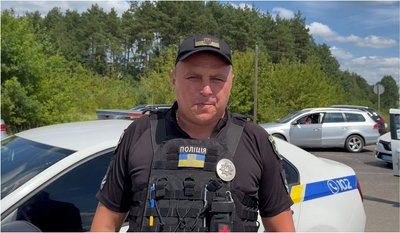 Співробітника групи реагування патрульної поліції Волині Сергій Пікалюк Співробітника групи реагування патрульної поліції Волині Сергій Пікалюк
