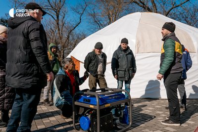 В Одесі готують до відкриття "Юрту незламності" В Одесі готують до відкриття "Юрту незламності"