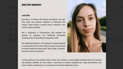 Стрічку "Татова колискова" режисерки родом із Рівненщини покажуть в Україні Стрічку "Татова колискова" режисерки родом із Рівненщини покажуть в Україні