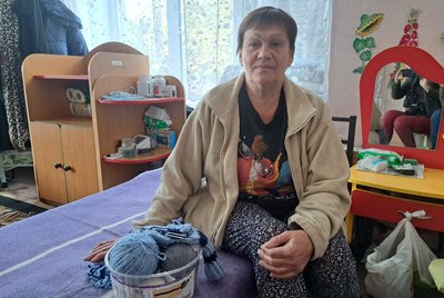Шелтер для переселенців з Мирнограду переселенка з Мирнограда Олена Царичанка Дніпровська область 8 жовтня 2024 рік Шелтер для переселенців з Мирнограду переселенка з Мирнограда Олена Царичанка Дніпровська область 8 жовтня 2024 рік