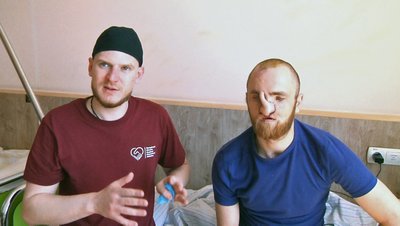 Команда хірургів відновлює обличчя після поранення військовому з Волині Команда хірургів відновлює обличчя після поранення військовому з Волині