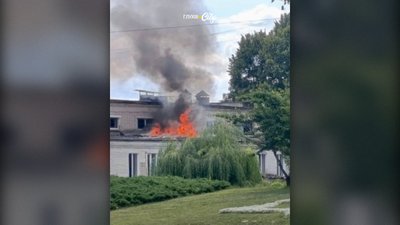 Російські військові атакують лікарню у Глухові Російські військові атакують лікарню у Глухові