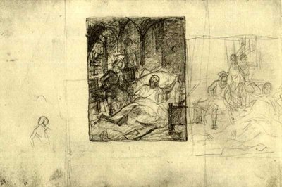 Тарас Шевченко, "Смерть Івана Мазепи", 1843 Тарас Шевченко, "Смерть Івана Мазепи", 1843