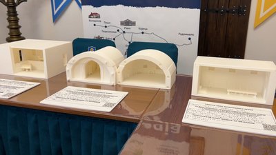 Історію можна відчути руками: тактильні моделі інтер’єрів презентували в замку на Рівненщині Історію можна відчути руками: тактильні моделі інтер’єрів презентували в замку на Рівненщині
