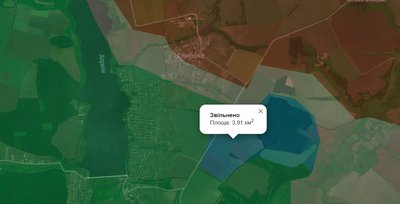 Звільнена територія поблизу Глибокого Липецької громади Звільнена територія поблизу Глибокого Липецької громади