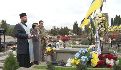 Алея Героїв, могила Віталія Стадника Алея Героїв, могила Віталія Стадника